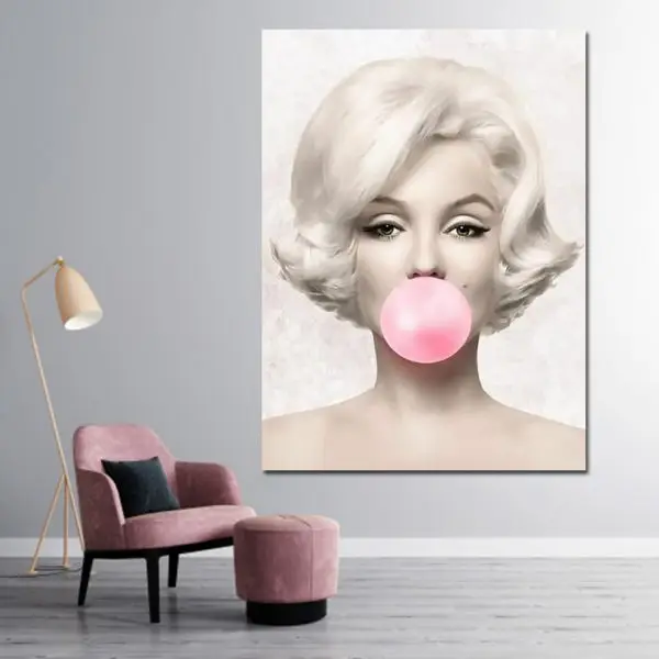 Marilyn Monroe Sa Balonom - slika na platnu
