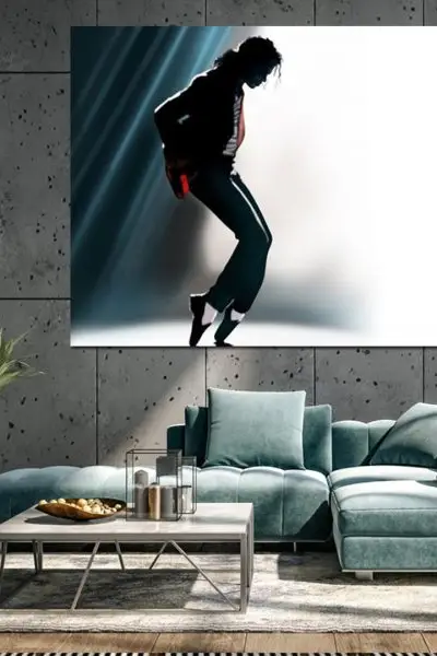 Michael Jackson Moonwalk Legenda - slika na platnu