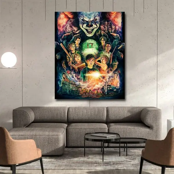 Pennywise Poglavlje Straha - slika na platnu