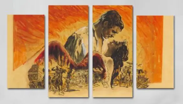Prohujalo s vihorom – 4 dela – sa ramom