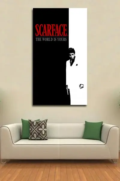 Scarface – Svet je Tvoj - slika na platnu