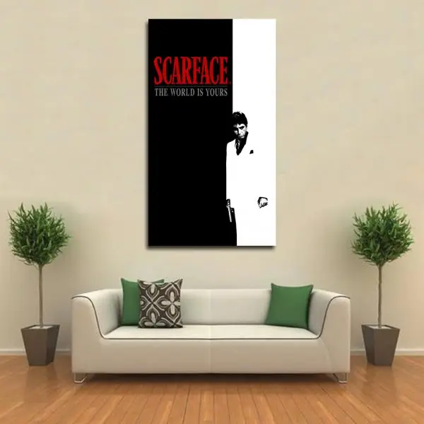 Scarface – Svet je Tvoj - slika na platnu