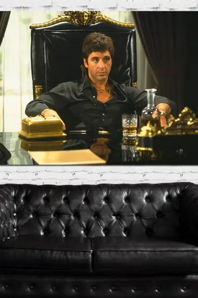 Scarface Kralj Na Tronu - slika na platnu