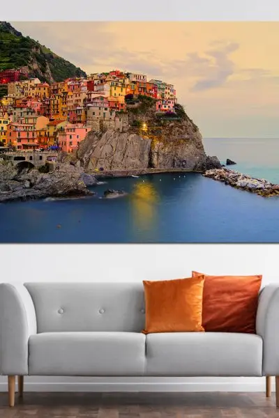 Manarola Pred Noć - slika na platnu