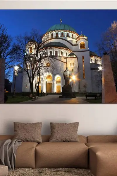 Mir Večernjeg Hrama - slika na platnu