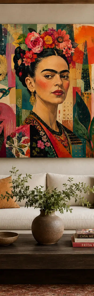 Frida – Boje unutrašnje snage - slika na platnu