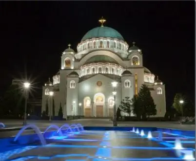 Noćna Svetlost Hrama – sa ramom