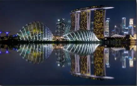 Noćna Vizija Singapura – sa ramom