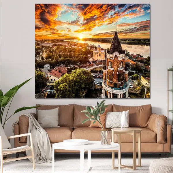 Tišina sa Kule Gardoš - slika na platnu