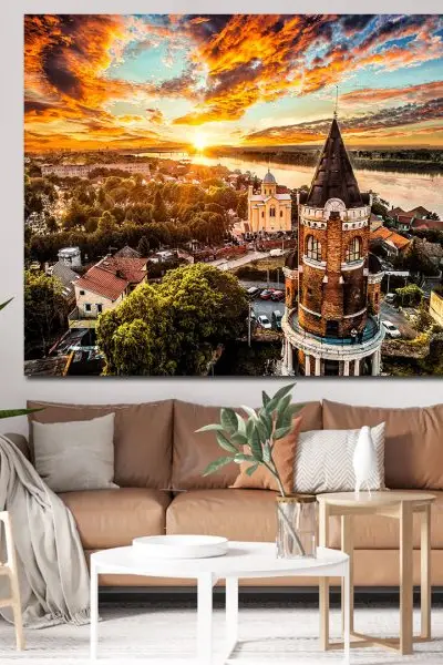 Tišina sa Kule Gardoš - slika na platnu