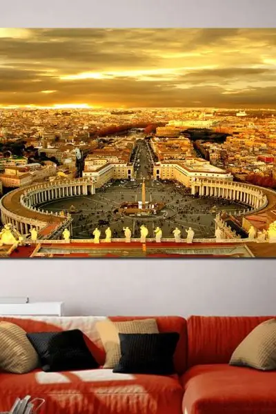 Zlatna Osa Vatikana - slika na platnu