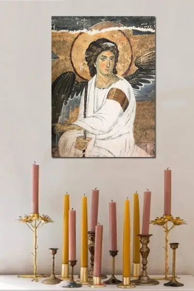 Beli Anđeo – Vest Mirnog Spasenja - slika na platnu