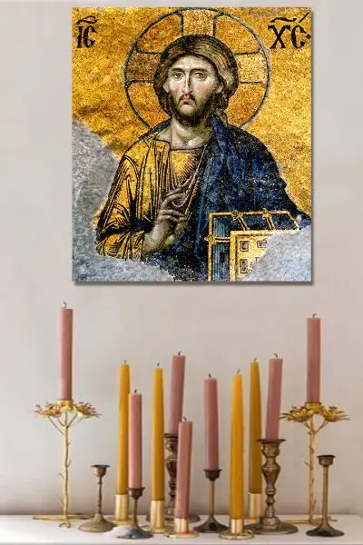 Hristos Pantokrator - slika na platnu
