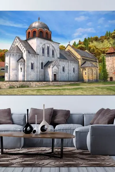 Manastir Studenica – Veličanstvo Nemanjine Svetinje - slika na platnu