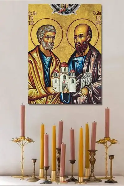 Sveti Apostoli Petar i Pavle - slika na platnu