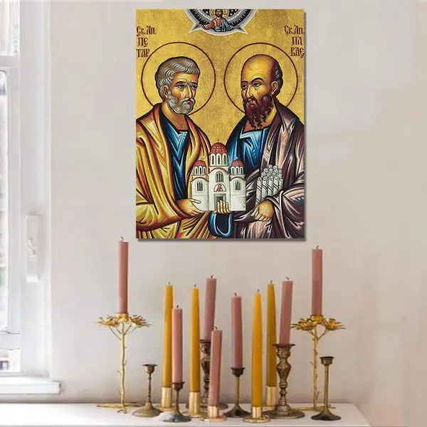 Sveti Apostoli Petar i Pavle - slika na platnu