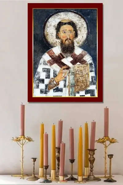Sveti Sava – Čuvar Zavetne Mudrosti - slika na platnu