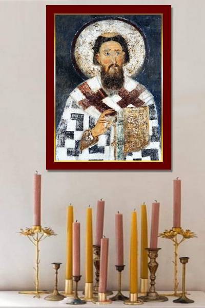 Sveti Sava – Čuvar Zavetne Mudrosti - slika na platnu