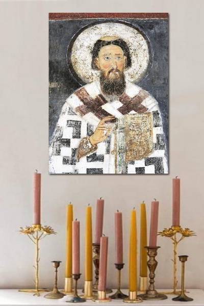 Sveti Sava – Glas Iz Manastira - slika na platnu