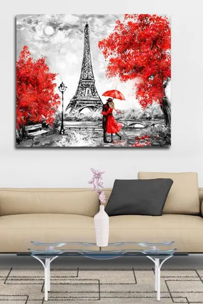 Pariz u Kadru Strasti - slika na platnu