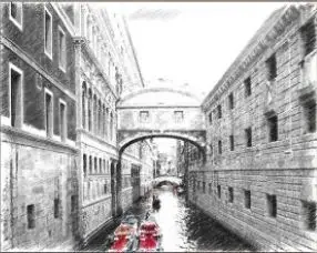 Venecijanski Uzdasi – sa ramom