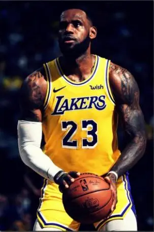 LeBron u Pripremi – sa ramom