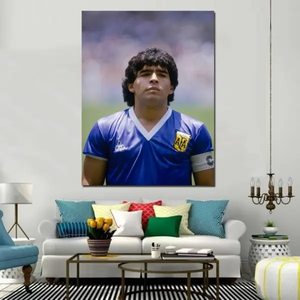 Maradona – Pogled Kapitena - slika na platnu