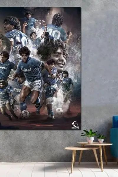 Maradona – Večni Deset - slika na platnu