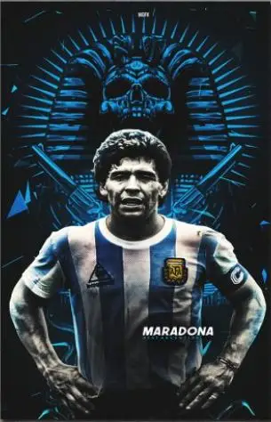 Maradona Ratnik Igre – sa ramom