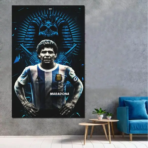 Maradona Ratnik Igre - slika na platnu