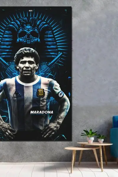 Maradona Ratnik Igre - slika na platnu