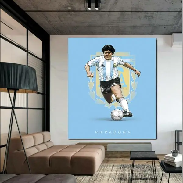 Maradona Simbol Argentine - slika na platnu