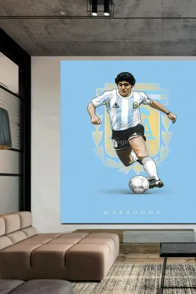 Maradona Simbol Argentine - slika na platnu