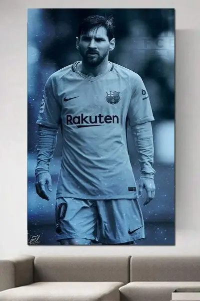 Messi – Hladna Elegancija - slika na platnu