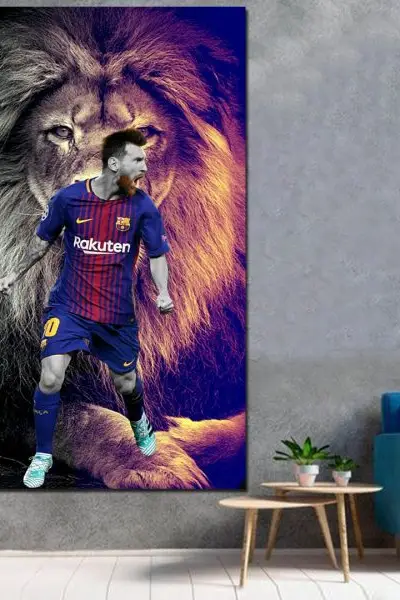 Messi Lavlje Srce - slika na platnu