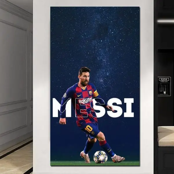 Messi Pod Zvezdanim Nebom - slika na platnu