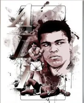 Muhamed Ali – Portret Borca – sa ramom