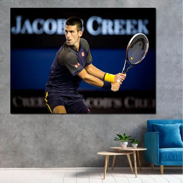 Novak – Fokus na Pobedi - slika na platnu
