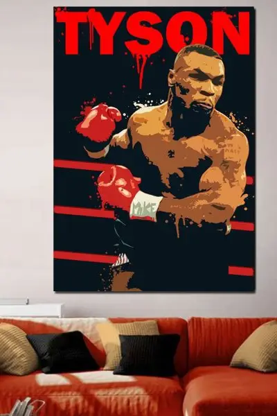Tyson – Bes u Pokretu - slika na platnu