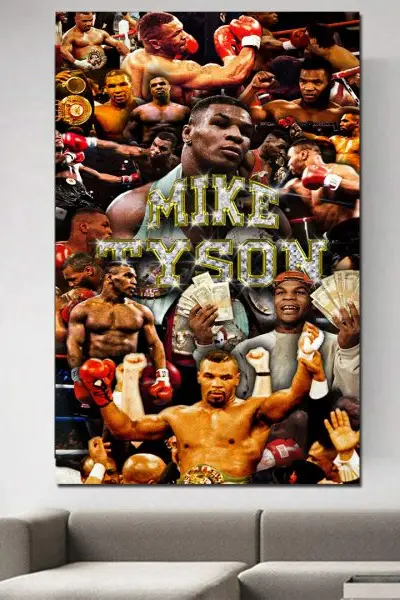 Tyson – Moćna Karijera - slika na platnu