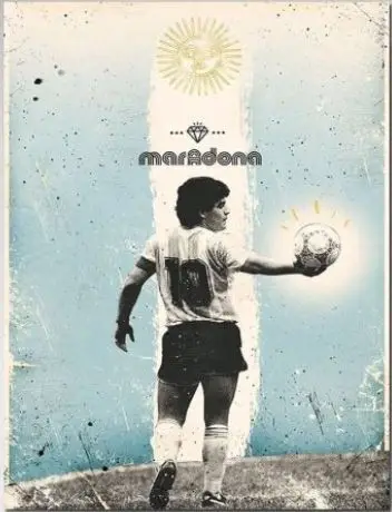 Zvezda Argentine – sa ramom