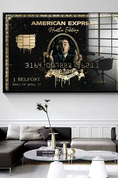 Karta Hustla – Wall Street Izdanje - slika na platnu
