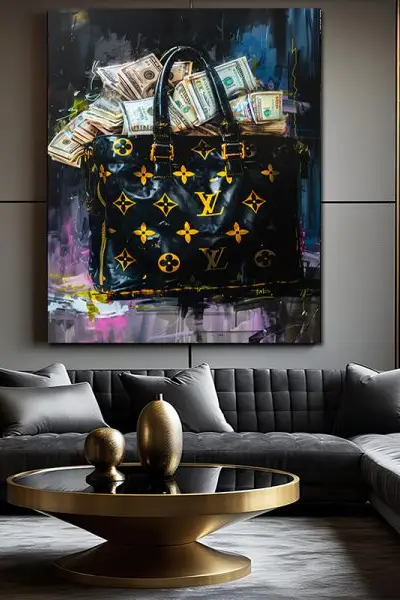 Louis Vuitton Torba Punа Keša - slika na platnu