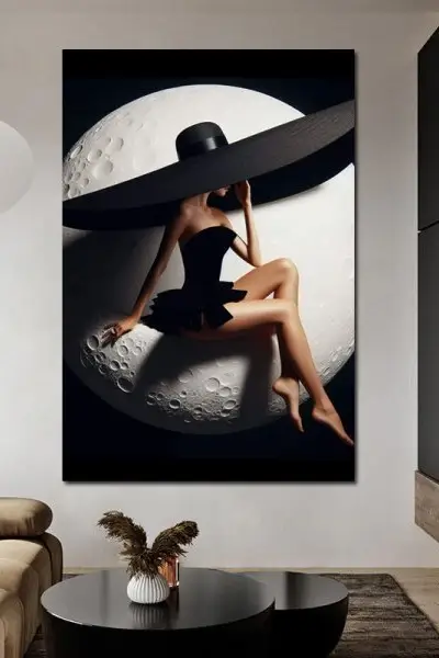 Luna Elegancije - slika na platnu
