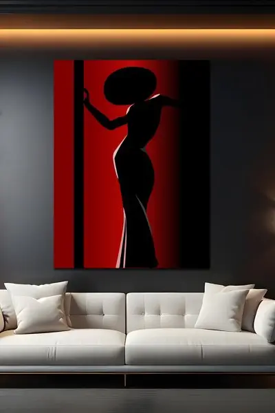Noćna Diva - slika na platnu