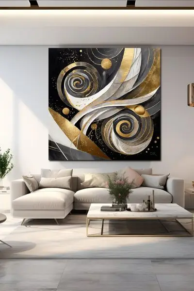 Ples Spirala - slika na platnu