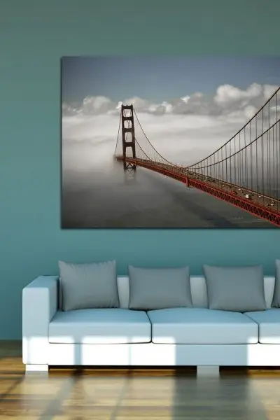 Golden Gate – Dodir Oblaka - slika na platnu