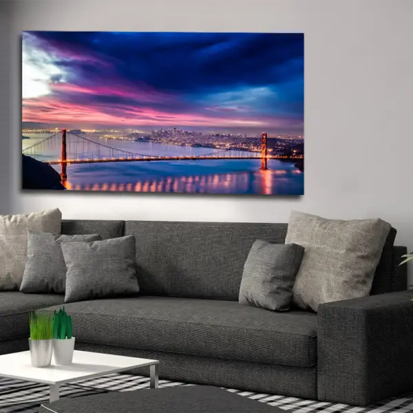Golden Gate – Svetla Sumraka - slika na platnu