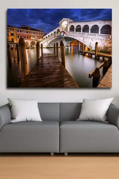 Rialto Most u Veneciji - slika na platnu