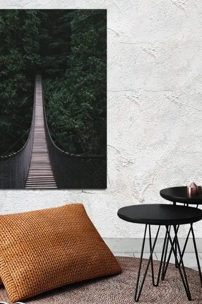 Vankuverski Viseći Most – Put u Divljinu - slika na platnu